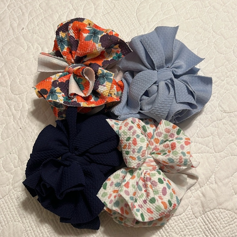Baby bows 16” to 18”